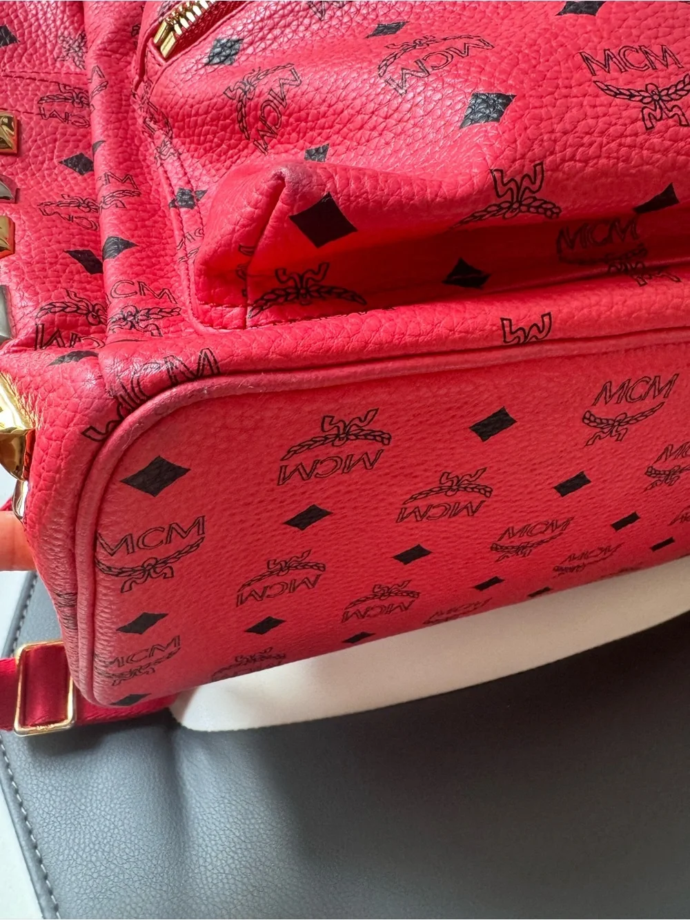 MCM backpack bright